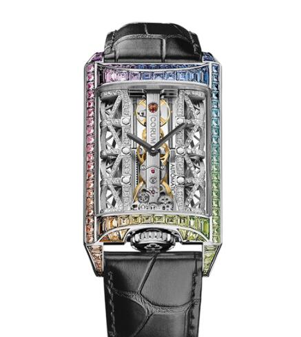 Review Replica Corum Golden Bridge Stream Baguette Watch B313/03732 - 313.111.69/0F01 SB69G - Click Image to Close